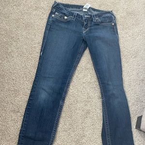 True Religion skinny straight leg  jeans